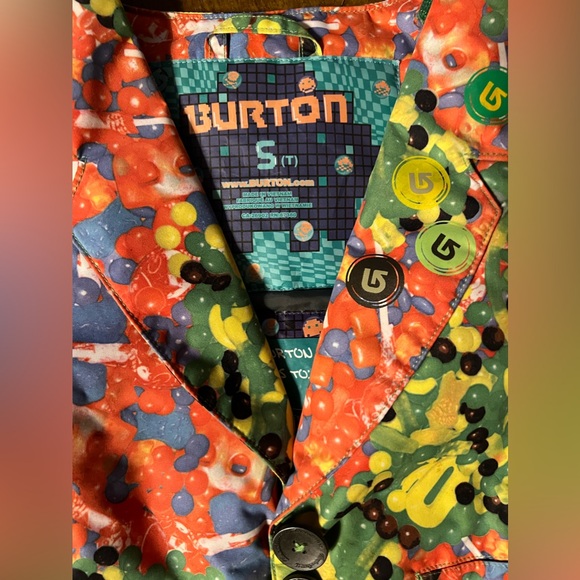 BURTON KIDS 5T CANDY PRINT SNOW SUIT - Picture 4 of 6